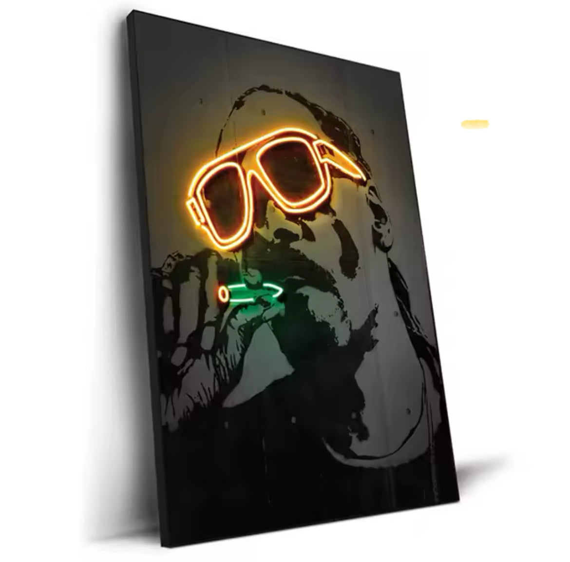 Abstract neon design artist photo frames